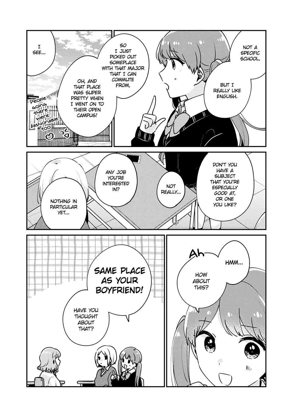 Meguro-san wa Hajimete ja Nai - Chapter 40 - Page 5