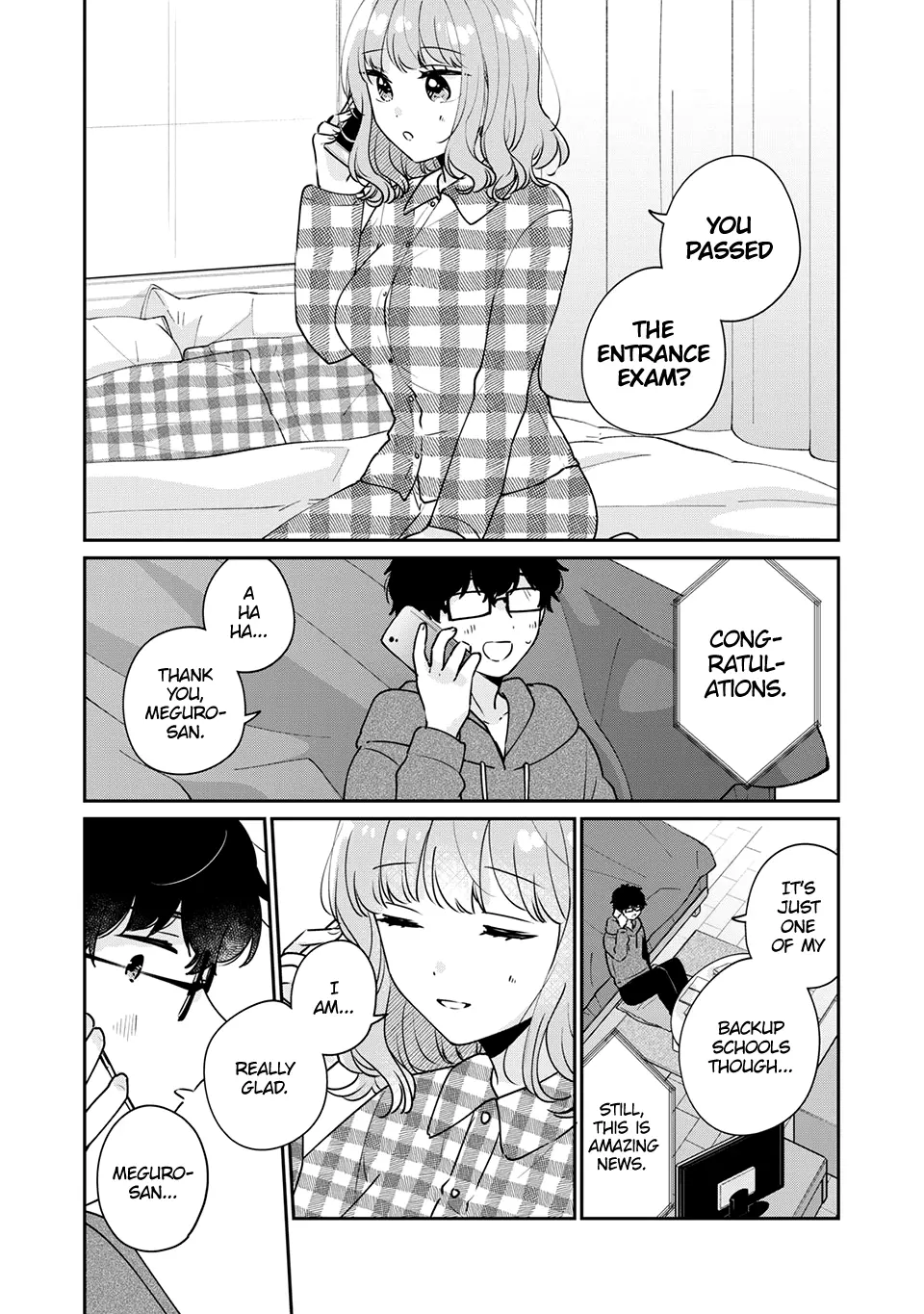 Meguro-san wa Hajimete ja Nai - Chapter 43 - Page 1