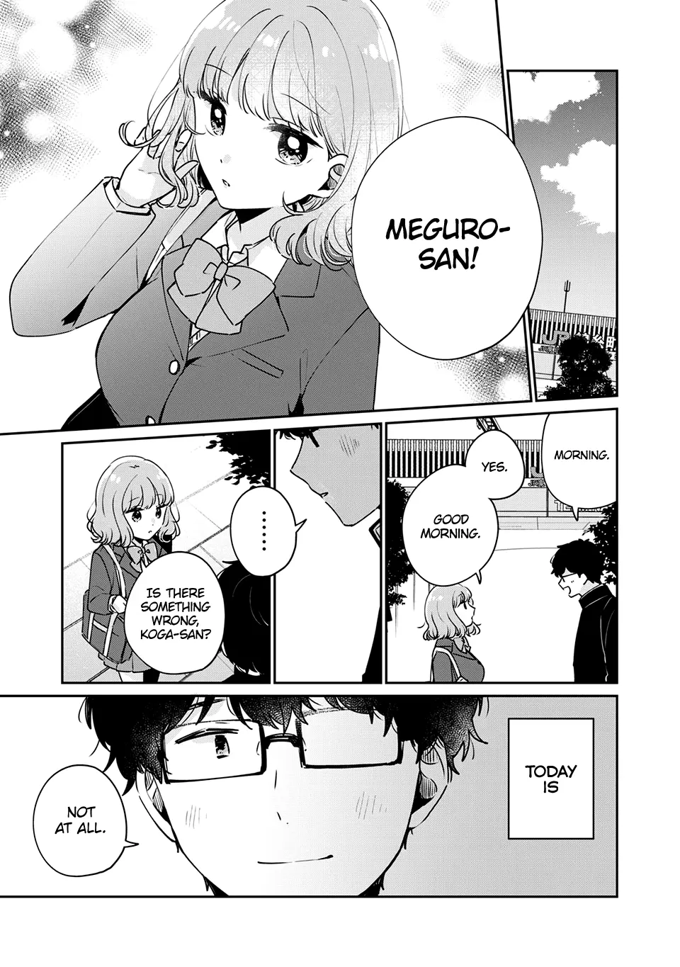 Meguro-san wa Hajimete ja Nai - Chapter 45 - Page 1