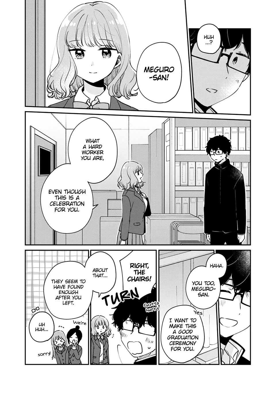 Meguro-san wa Hajimete ja Nai - Chapter 45 - Page 12