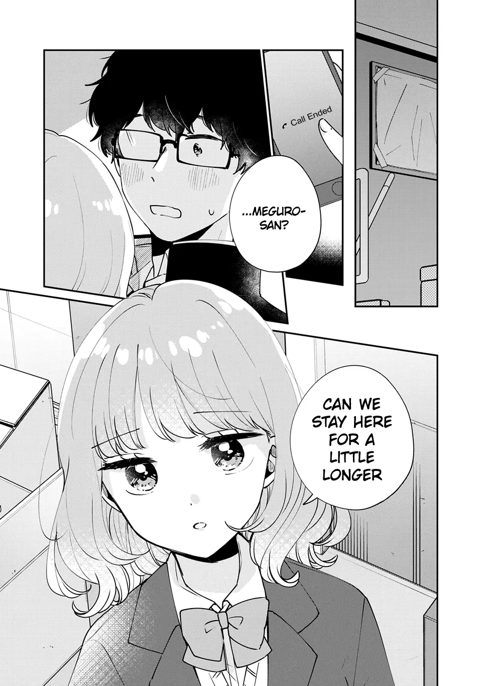 Meguro-san wa Hajimete ja Nai - Chapter 46 - Page 1
