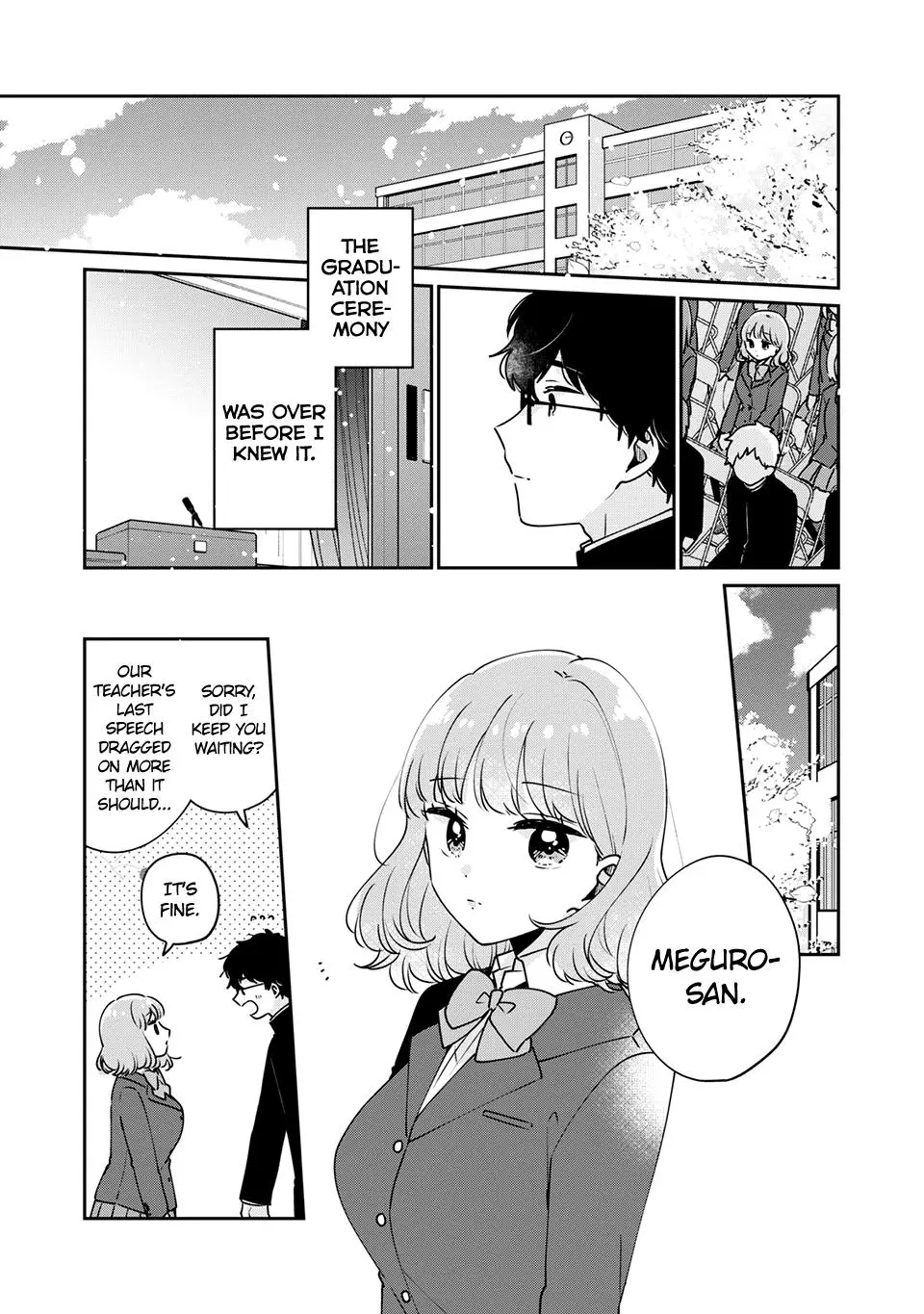 Meguro-san wa Hajimete ja Nai - Chapter 47 - Page 1