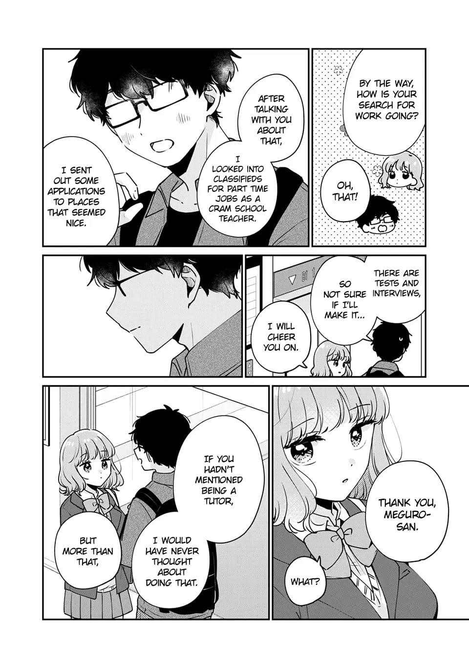 Meguro-san wa Hajimete ja Nai - Chapter 49 - Page 10