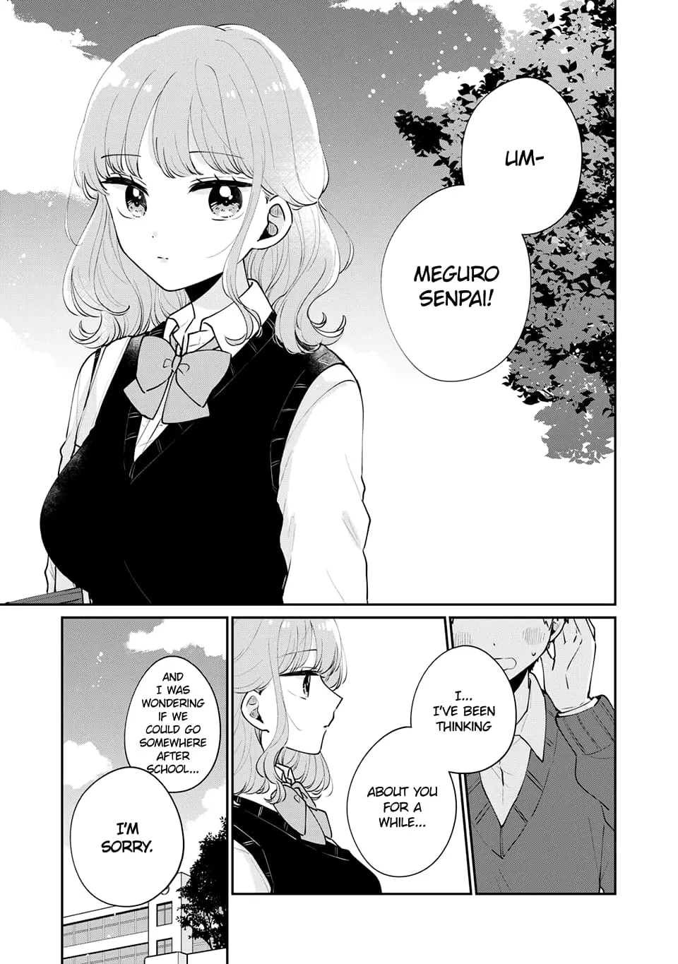 Meguro-san wa Hajimete ja Nai - Chapter 53 - Page 1