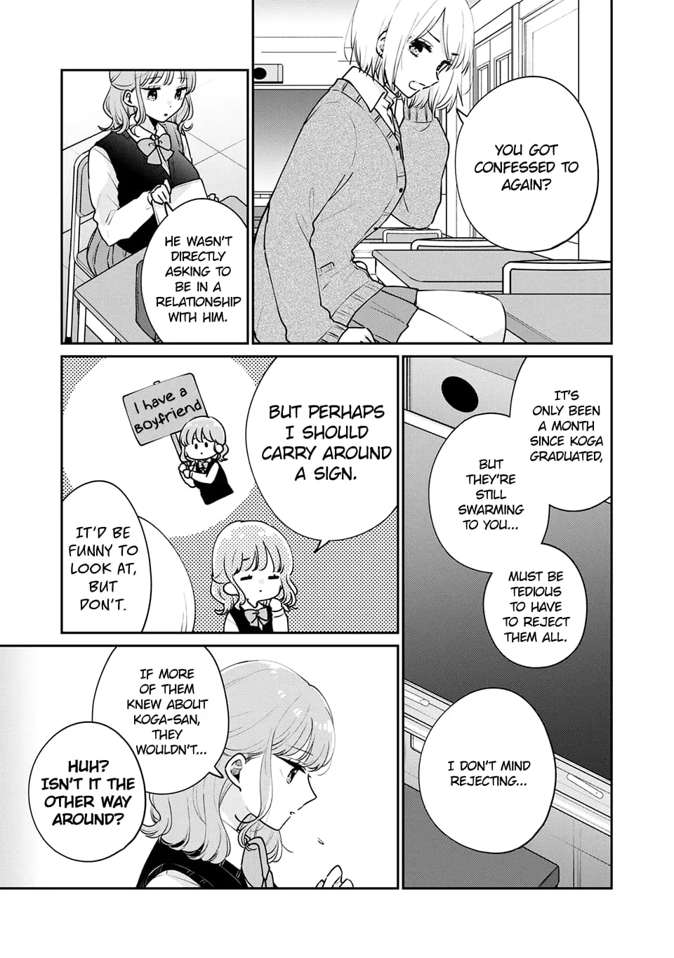 Meguro-san wa Hajimete ja Nai - Chapter 53 - Page 3