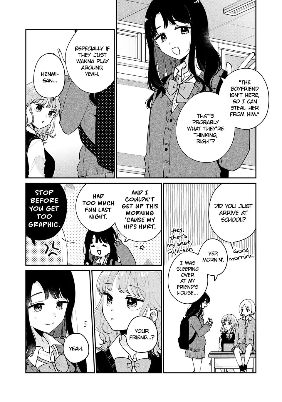 Meguro-san wa Hajimete ja Nai - Chapter 53 - Page 4