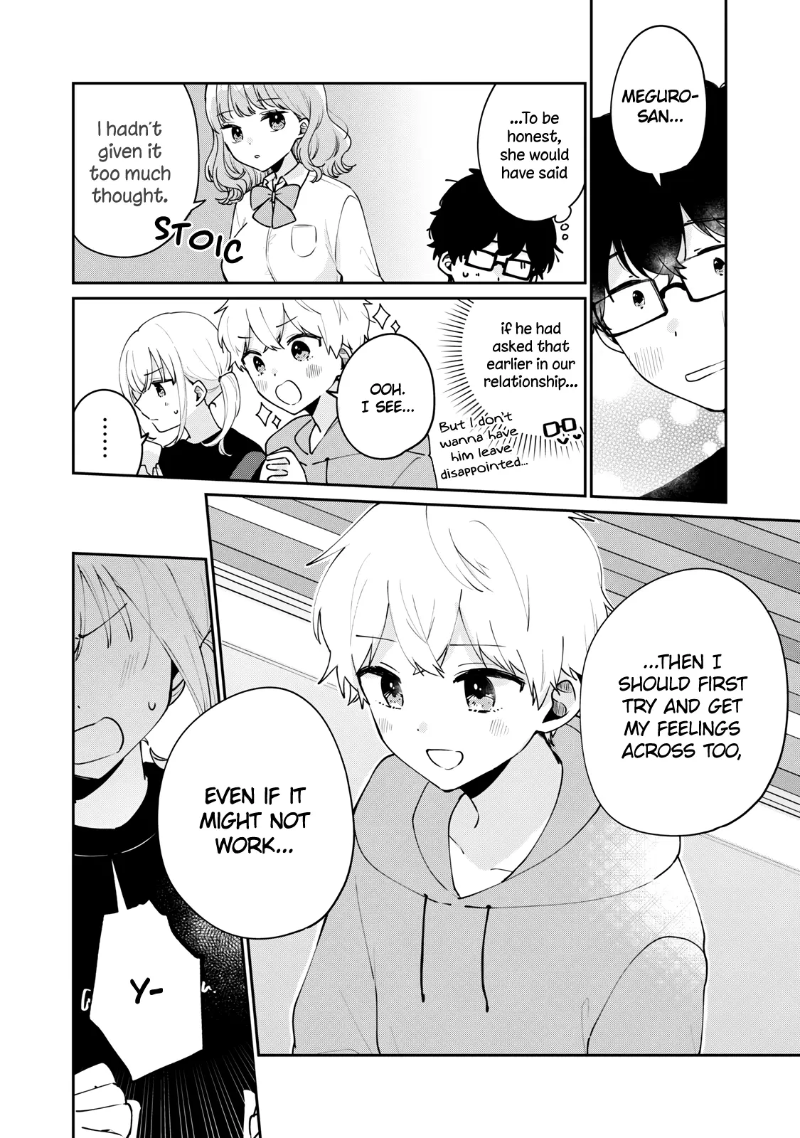 Meguro-san wa Hajimete ja Nai - Chapter 55 - Page 12