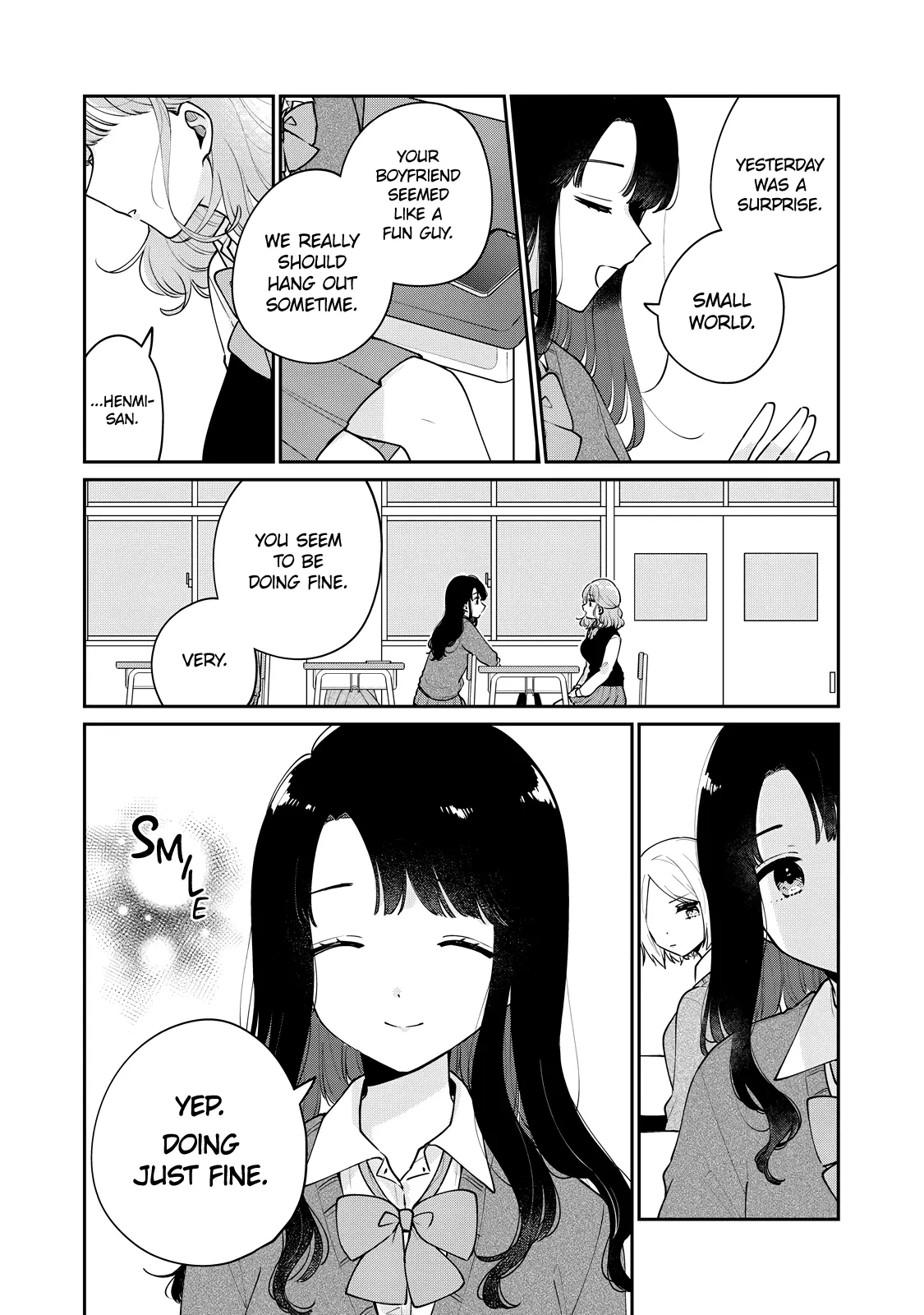 Meguro-san wa Hajimete ja Nai - Chapter 58 - Page 2