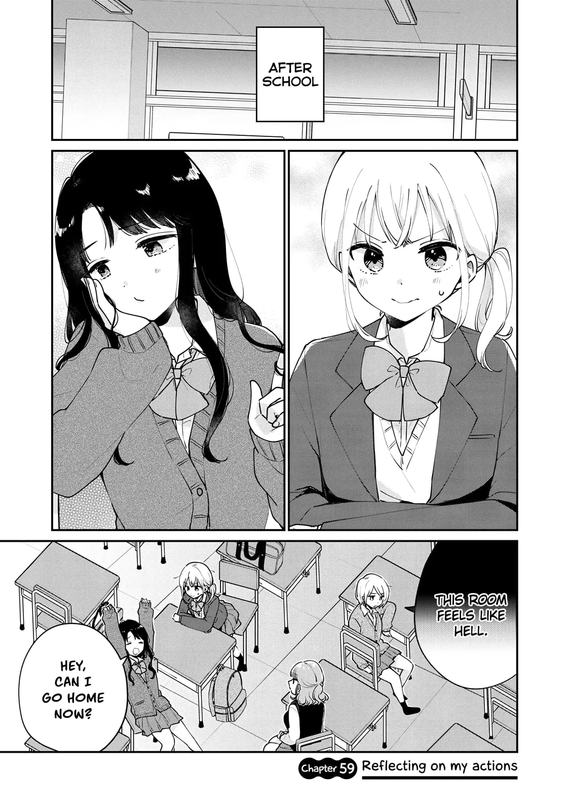 Meguro-san wa Hajimete ja Nai - Chapter 59 - Page 1