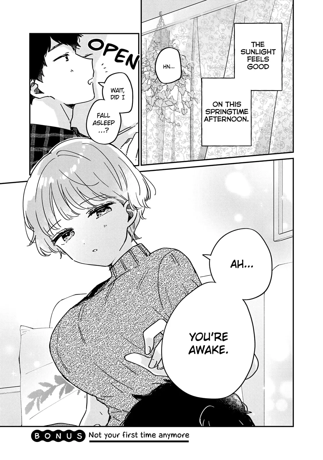 Meguro-san wa Hajimete ja Nai - Chapter 59.5 - Page 1