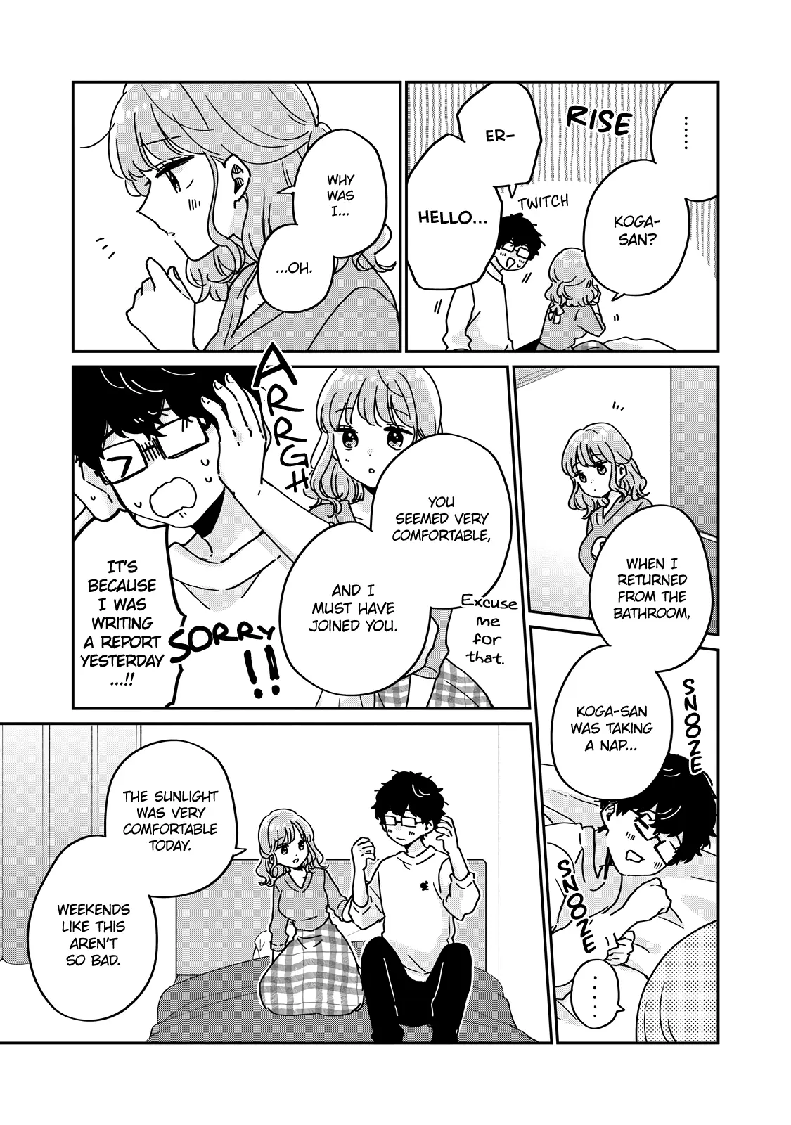 Meguro-san wa Hajimete ja Nai - Chapter 59.5 - Page 11