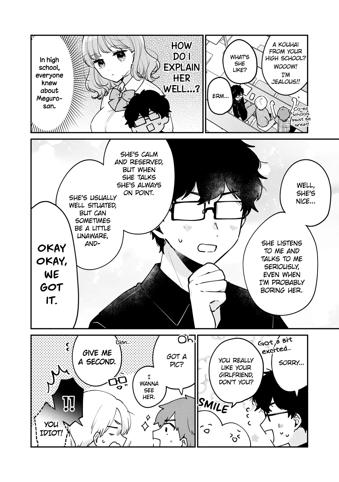 Meguro-san wa Hajimete ja Nai - Chapter 60 - Page 4