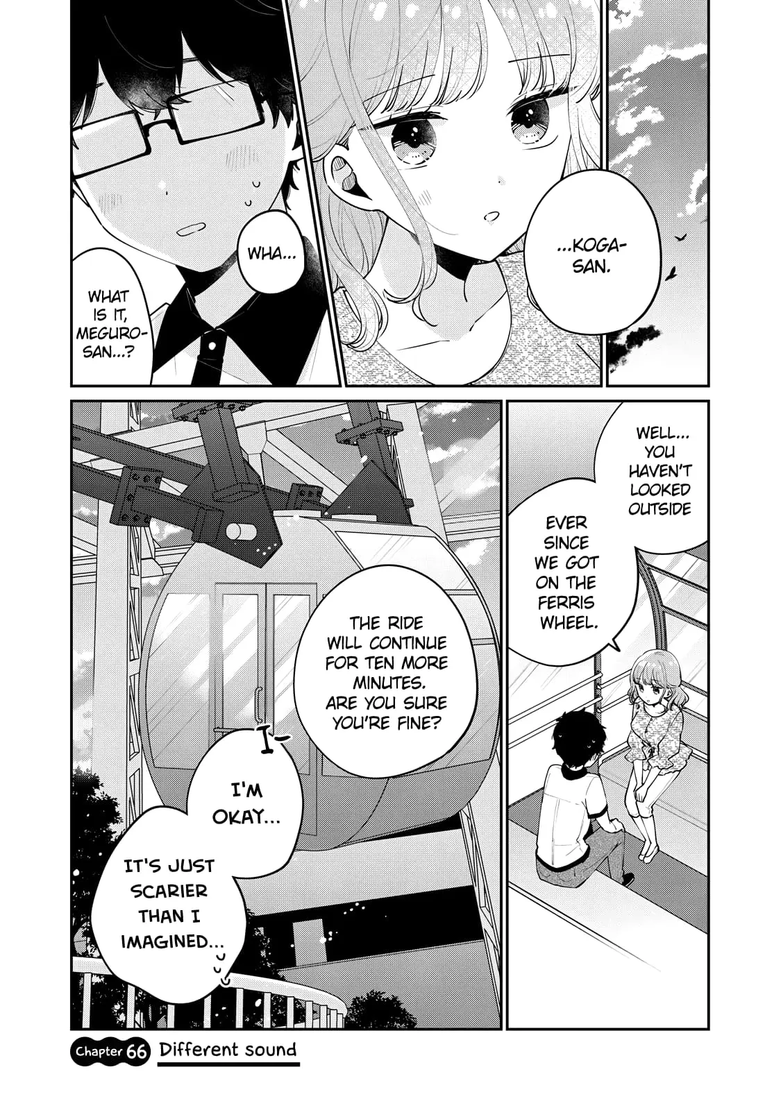 Meguro-san wa Hajimete ja Nai - Chapter 66 - Page 1