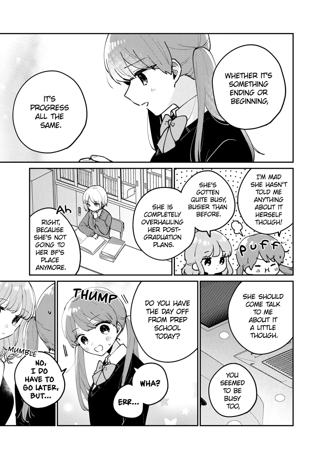 Meguro-san wa Hajimete ja Nai - Chapter 67 - Page 3