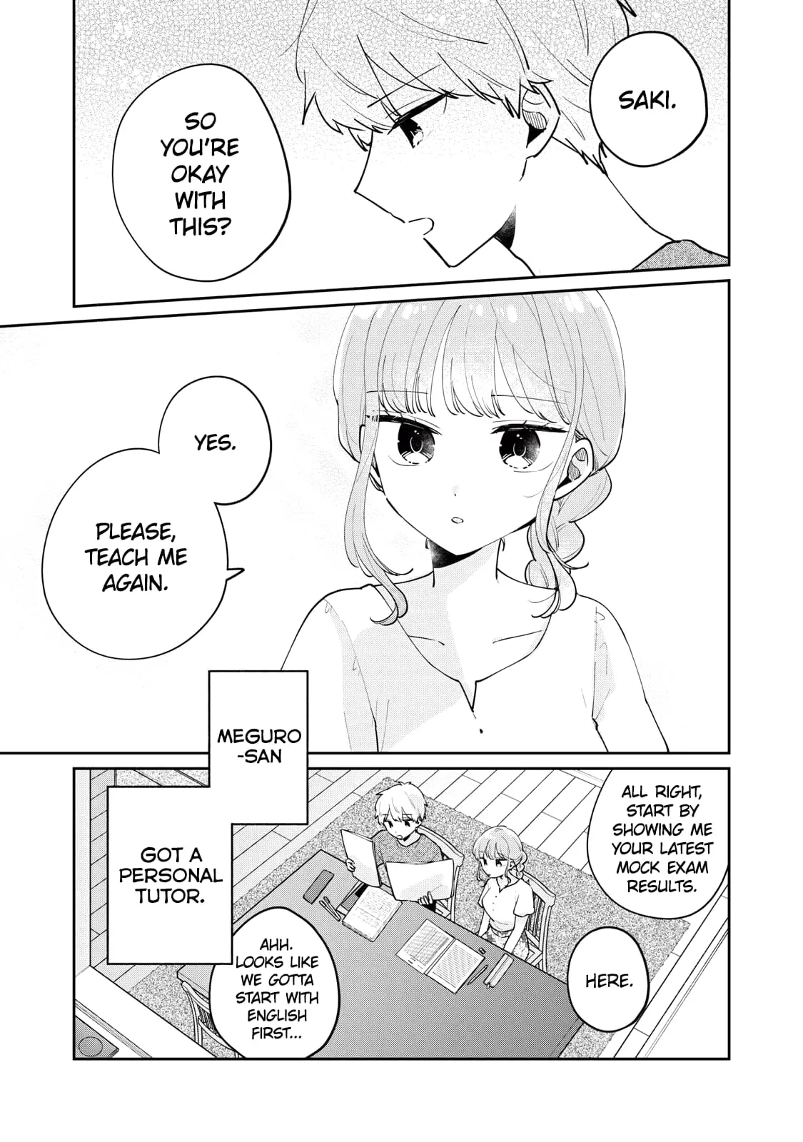Meguro-san wa Hajimete ja Nai - Chapter 75 - Page 1