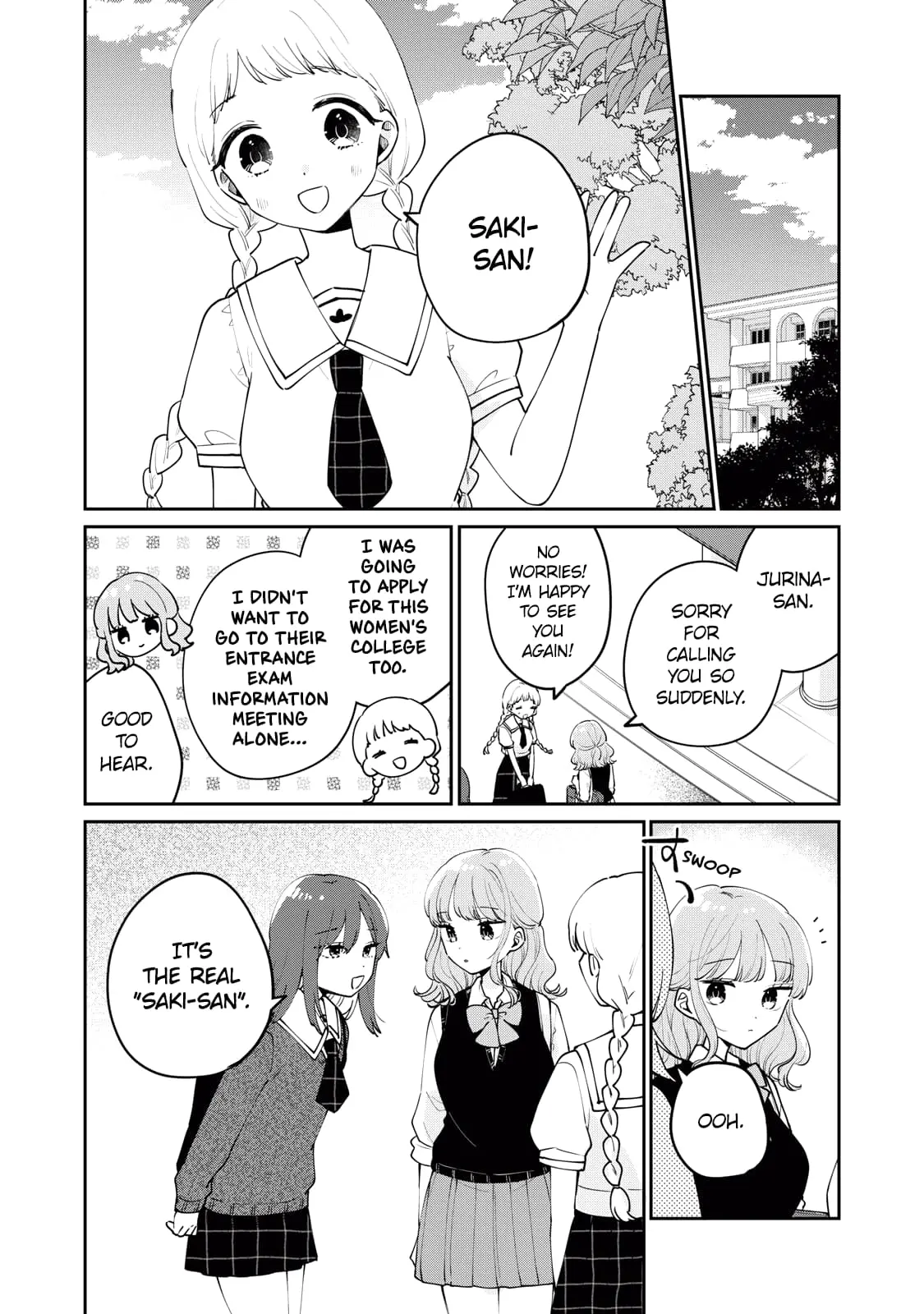 Meguro-san wa Hajimete ja Nai - Chapter 76 - Page 2