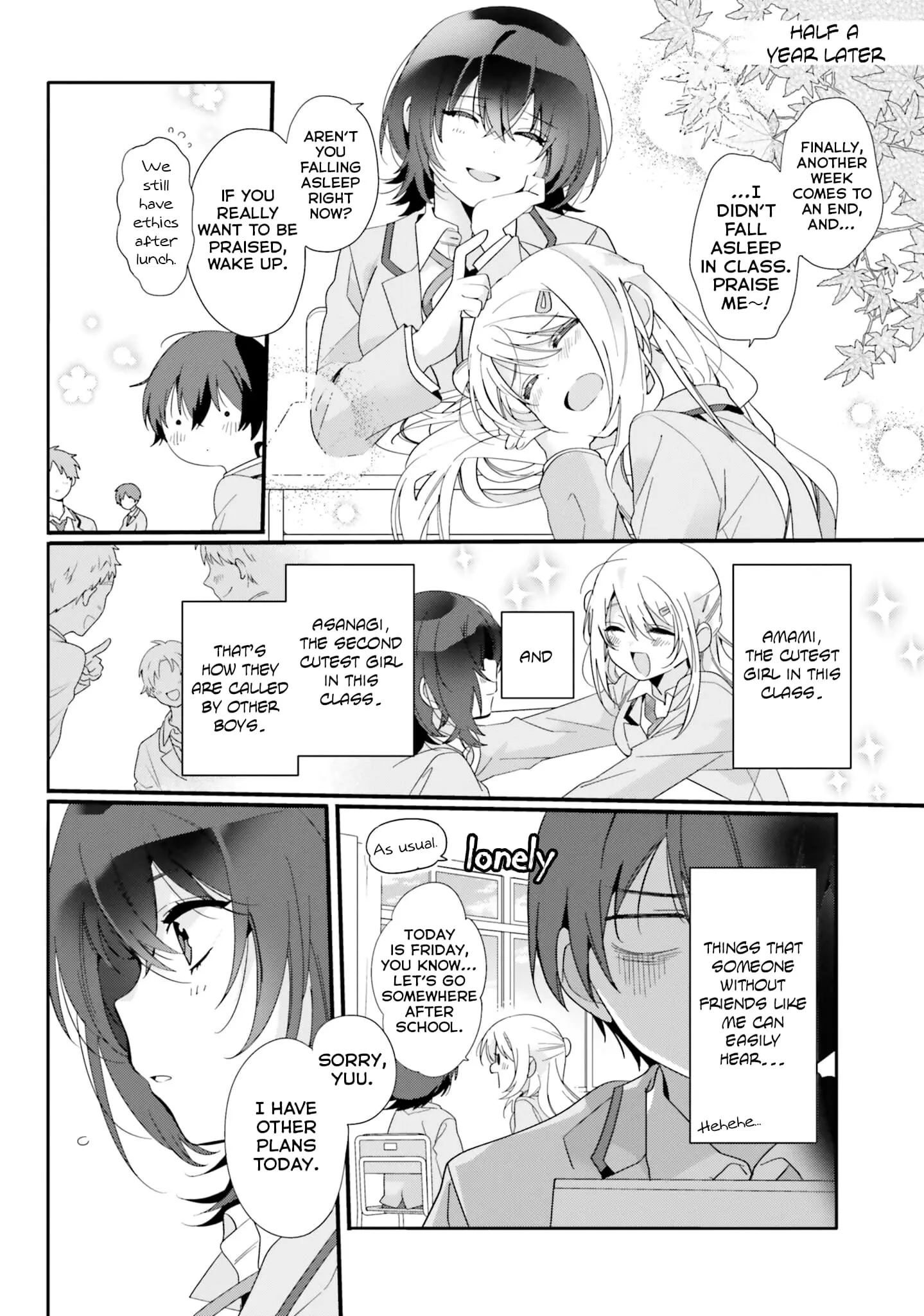 Class de 2 Banme ni Kawaii Onna no Ko to Tomodachi ni Natta - Chapter 1 - Page 11