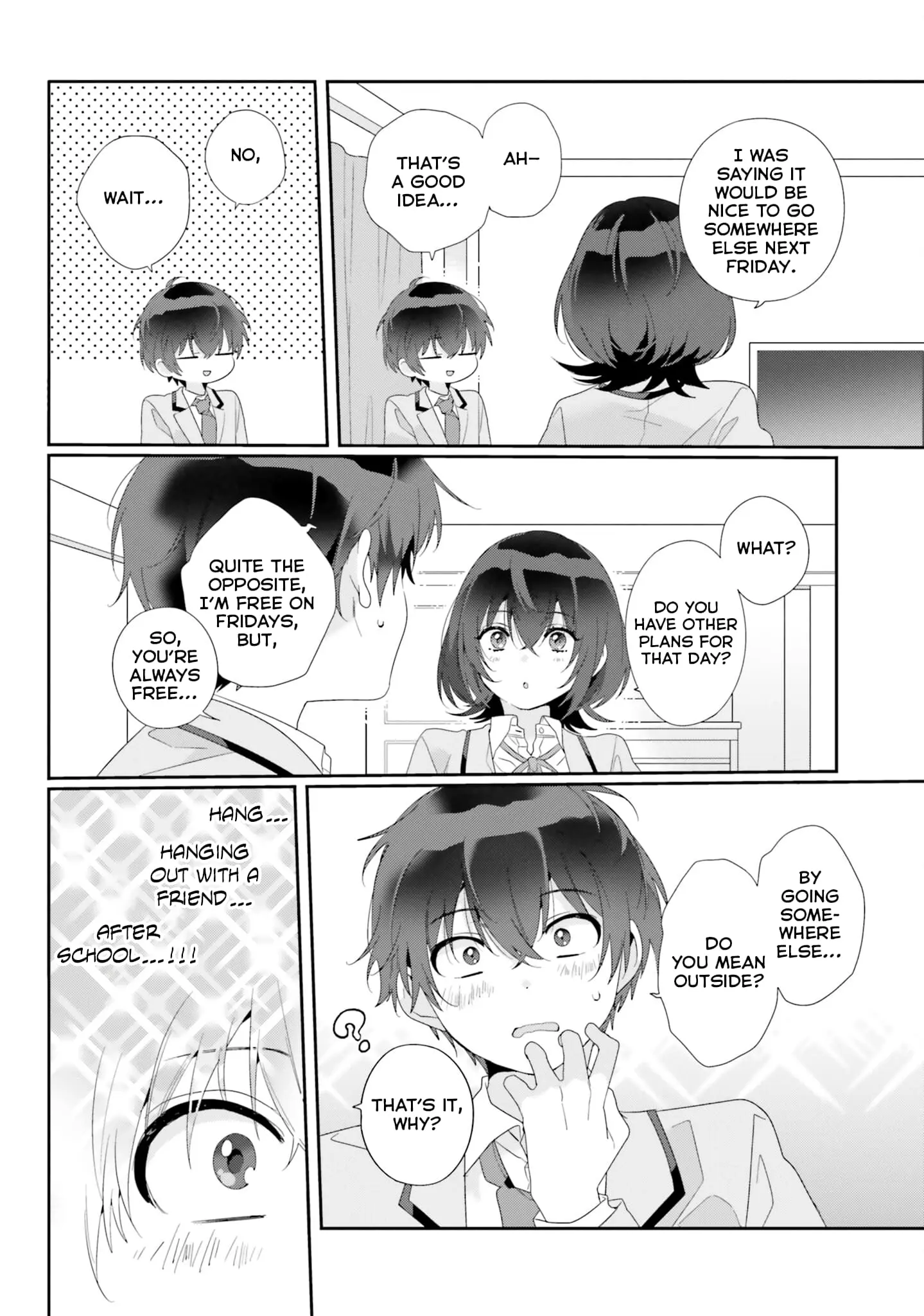 Class de 2 Banme ni Kawaii Onna no Ko to Tomodachi ni Natta - Chapter 3 - Page 12