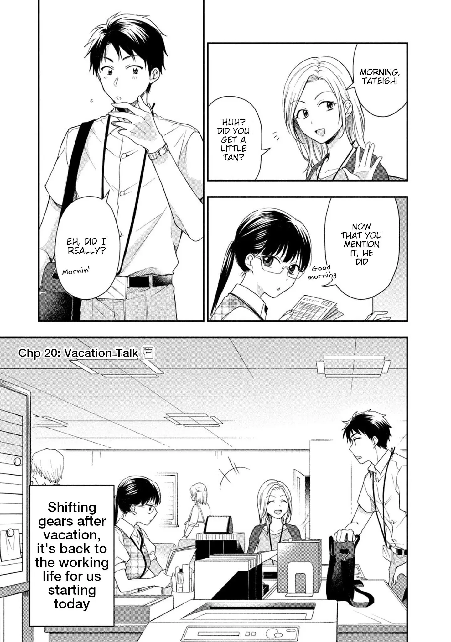 Kono Kaisha ni Suki na Hito ga Imasu - Chapter 20 - Page 1