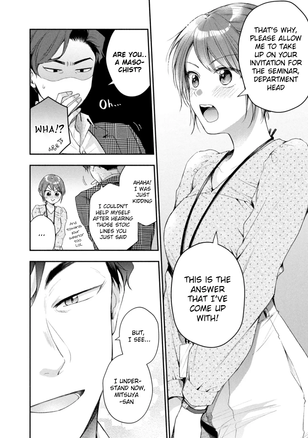 Kono Kaisha ni Suki na Hito ga Imasu - Chapter 33 - Page 4
