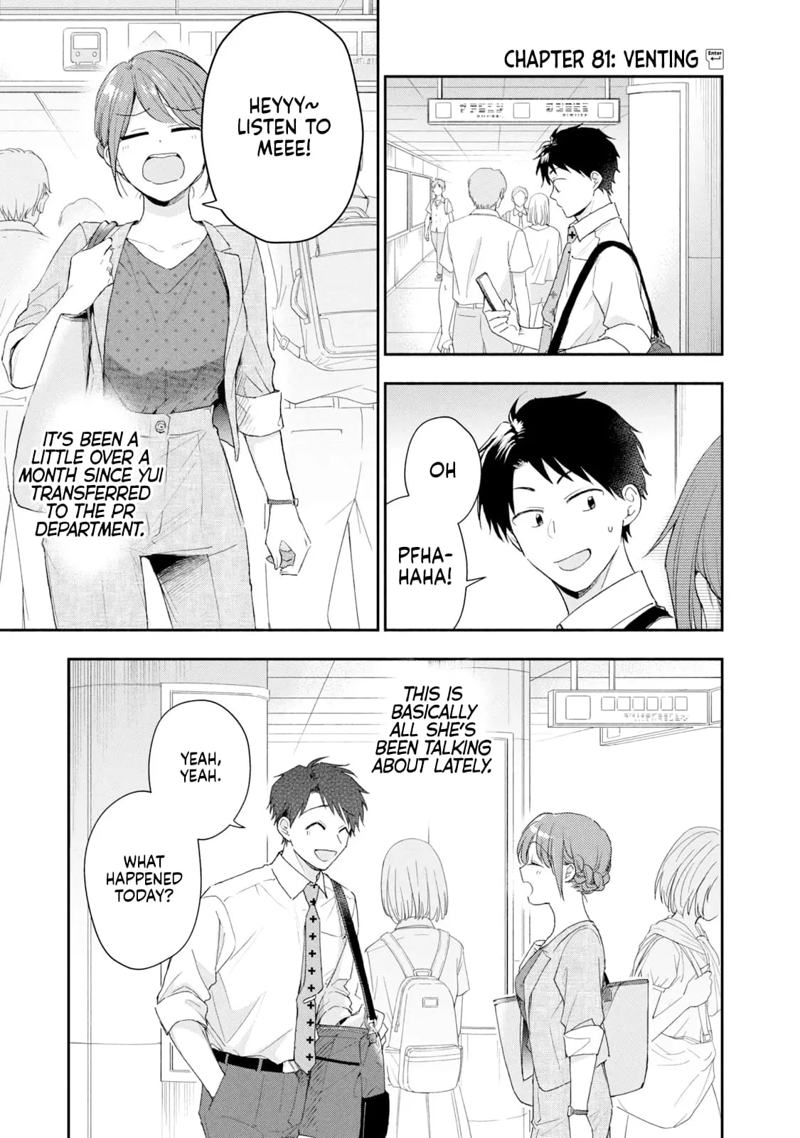 Kono Kaisha ni Suki na Hito ga Imasu - Chapter 81 - Page 1