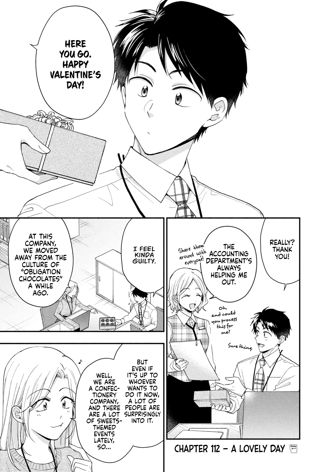 Kono Kaisha ni Suki na Hito ga Imasu - Chapter 112 - Page 1