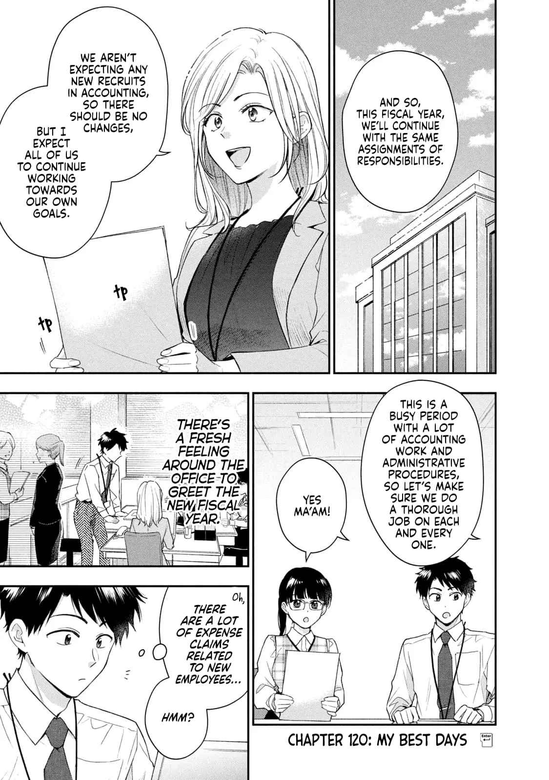 Kono Kaisha ni Suki na Hito ga Imasu - Chapter 120 - Page 1