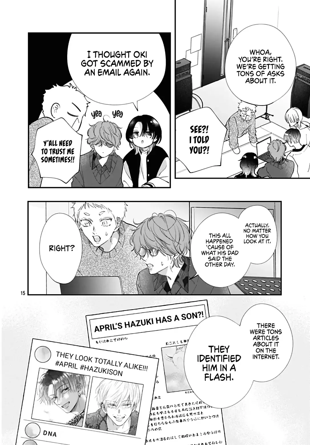 Kimi wo Wasureru Koi ga Shitai - Chapter 18 - Page 15