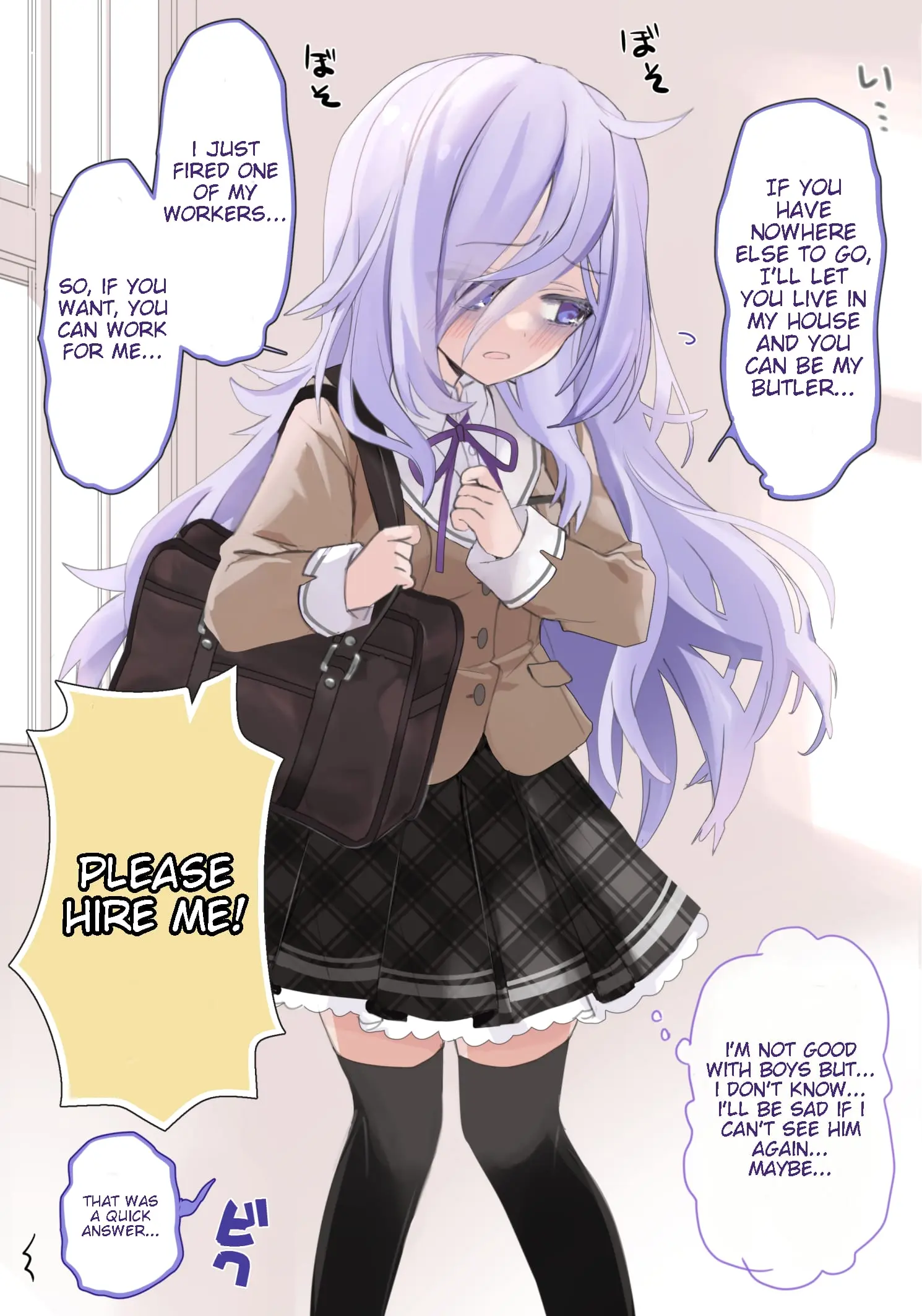 Class no Inkya Ojousama no Shitsuji ni Narimashita - Chapter 1 - Page 1