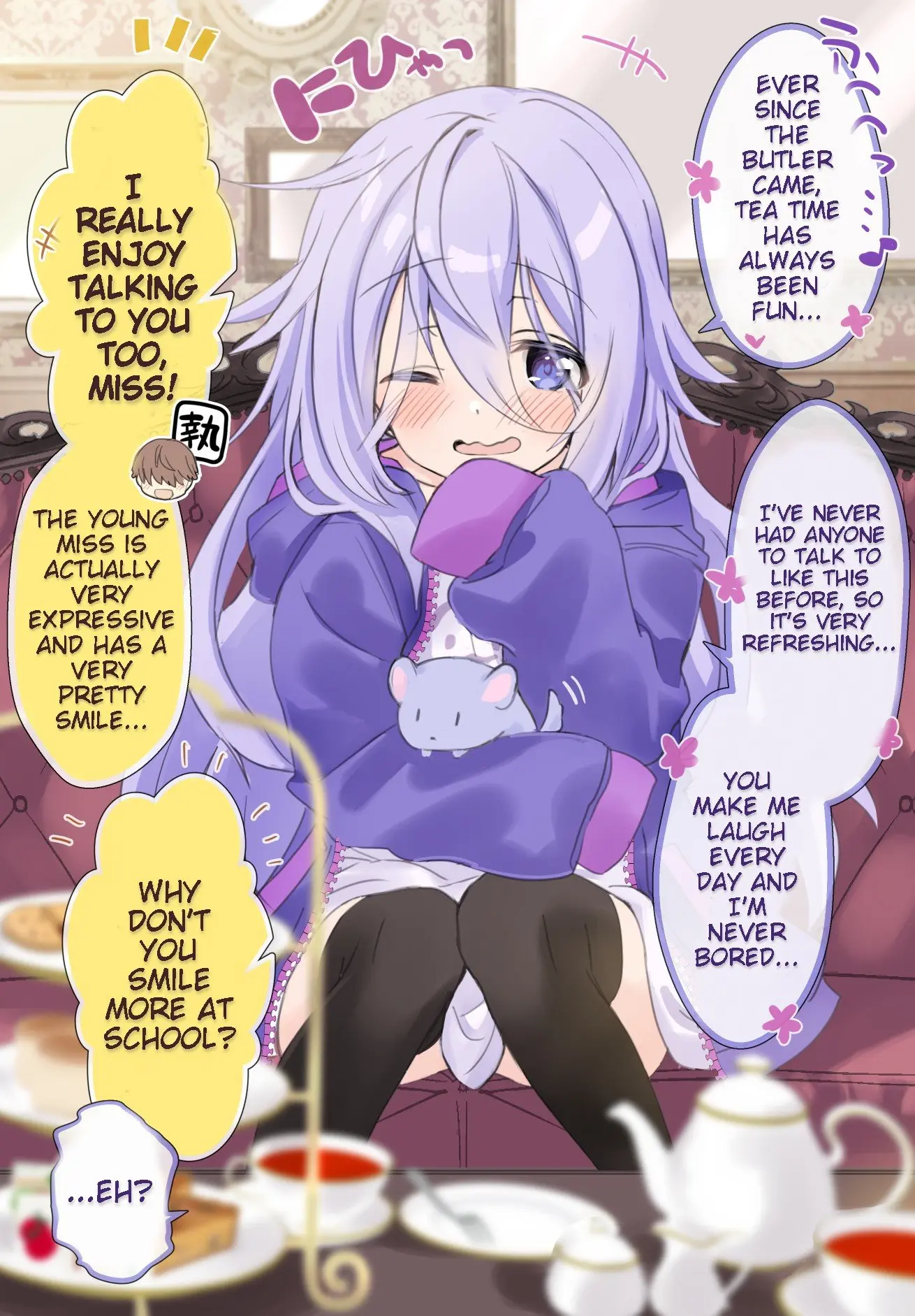 Class no Inkya Ojousama no Shitsuji ni Narimashita - Chapter 7 - Page 1
