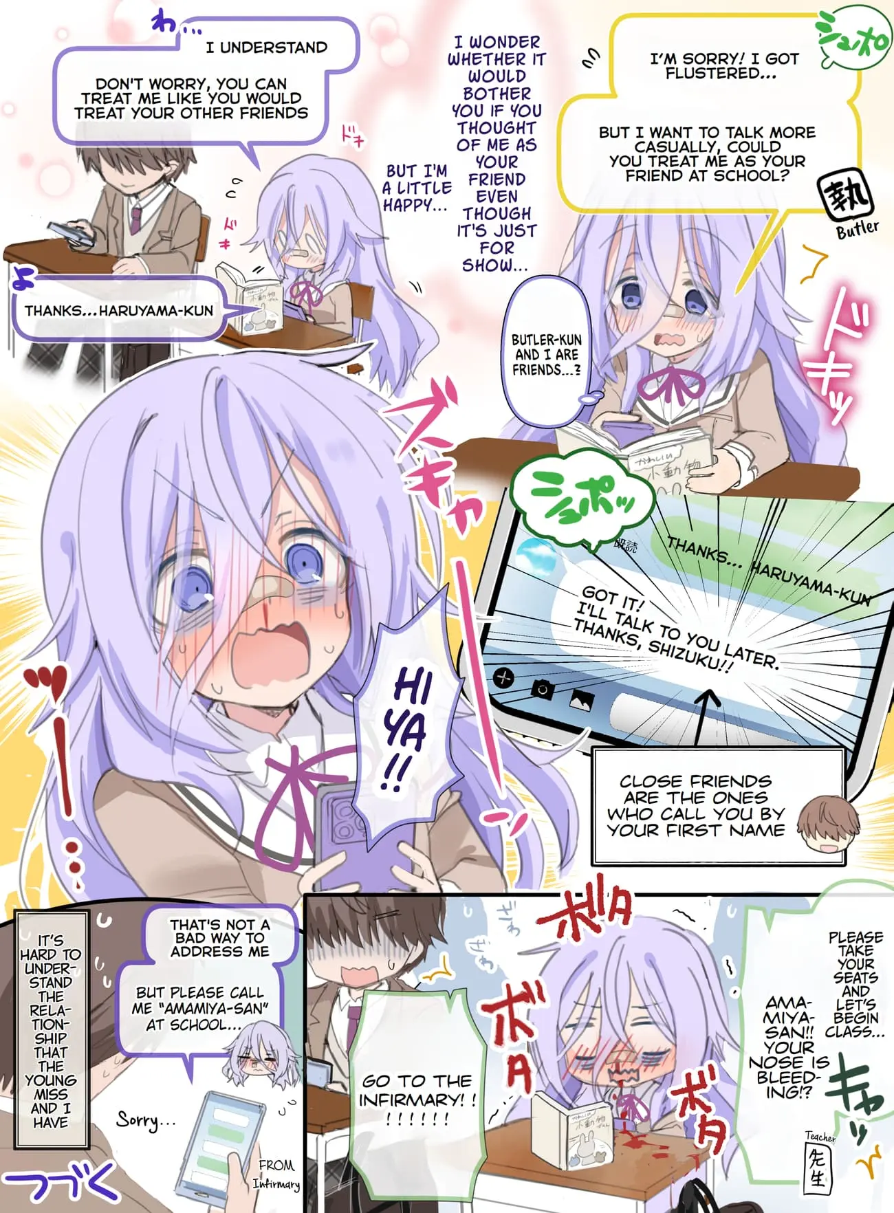 Class no Inkya Ojousama no Shitsuji ni Narimashita - Chapter 19 - Page 2