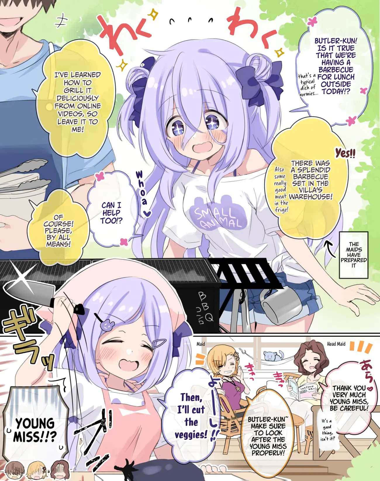 Class no Inkya Ojousama no Shitsuji ni Narimashita - Chapter 28 - Page 1