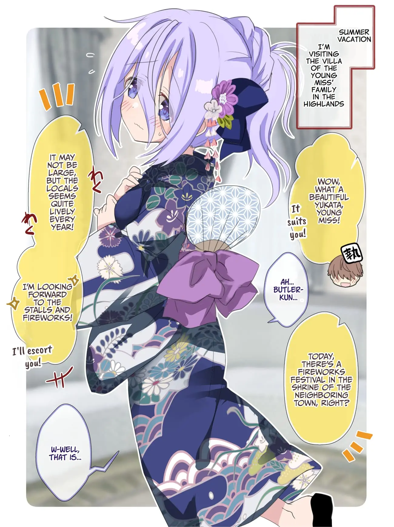Class no Inkya Ojousama no Shitsuji ni Narimashita - Chapter 31 - Page 1
