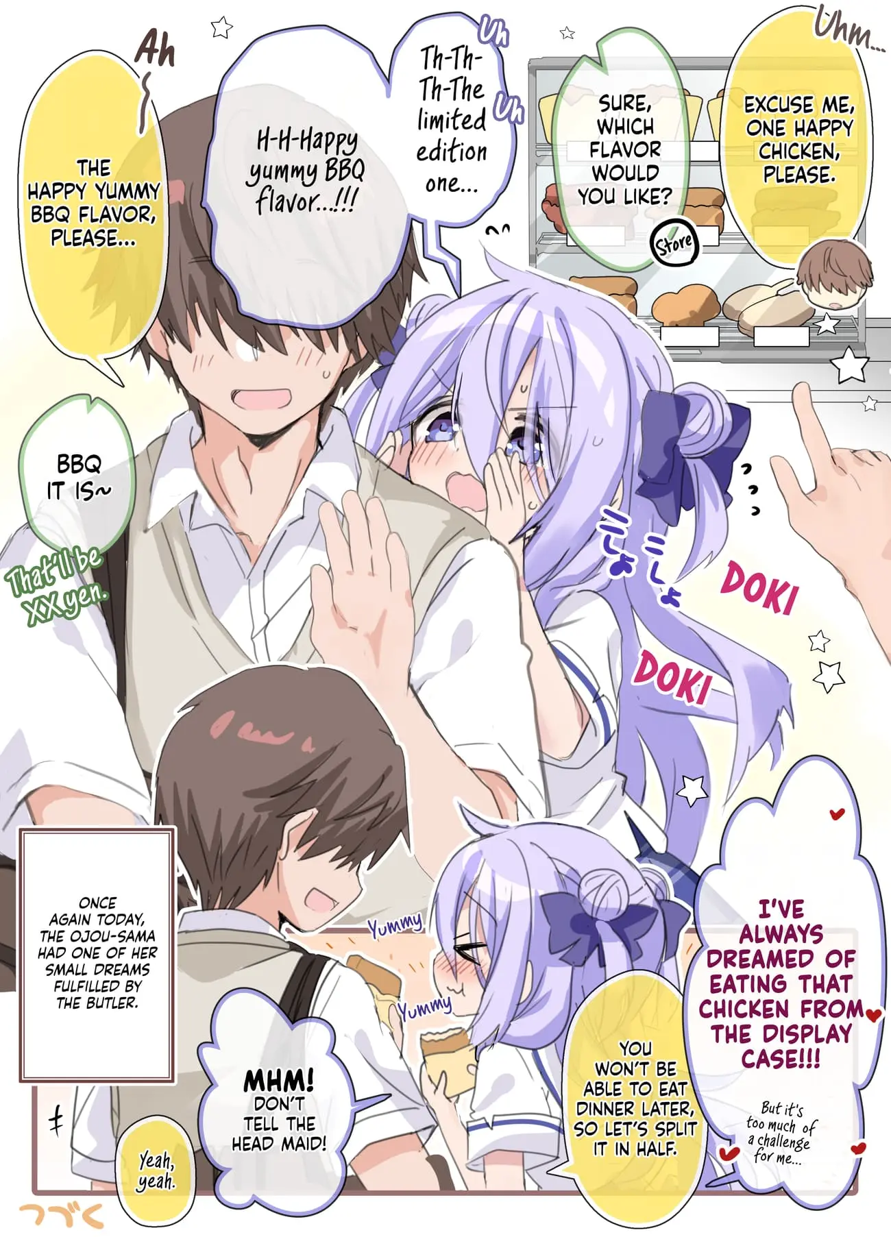 Class no Inkya Ojousama no Shitsuji ni Narimashita - Chapter 34 - Page 2