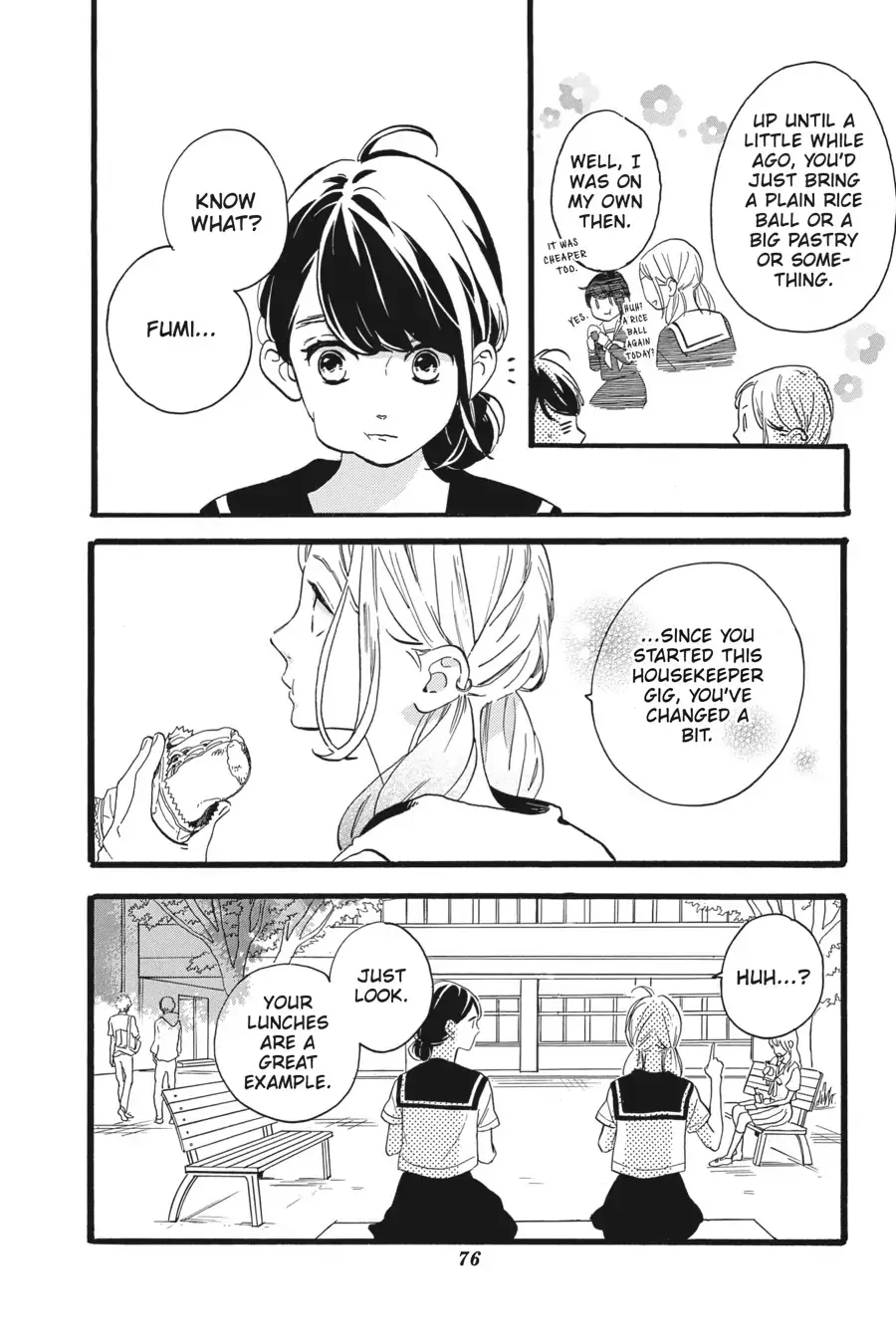 Tsubaki-chou Lonely Planet - Chapter 9 - Page 12