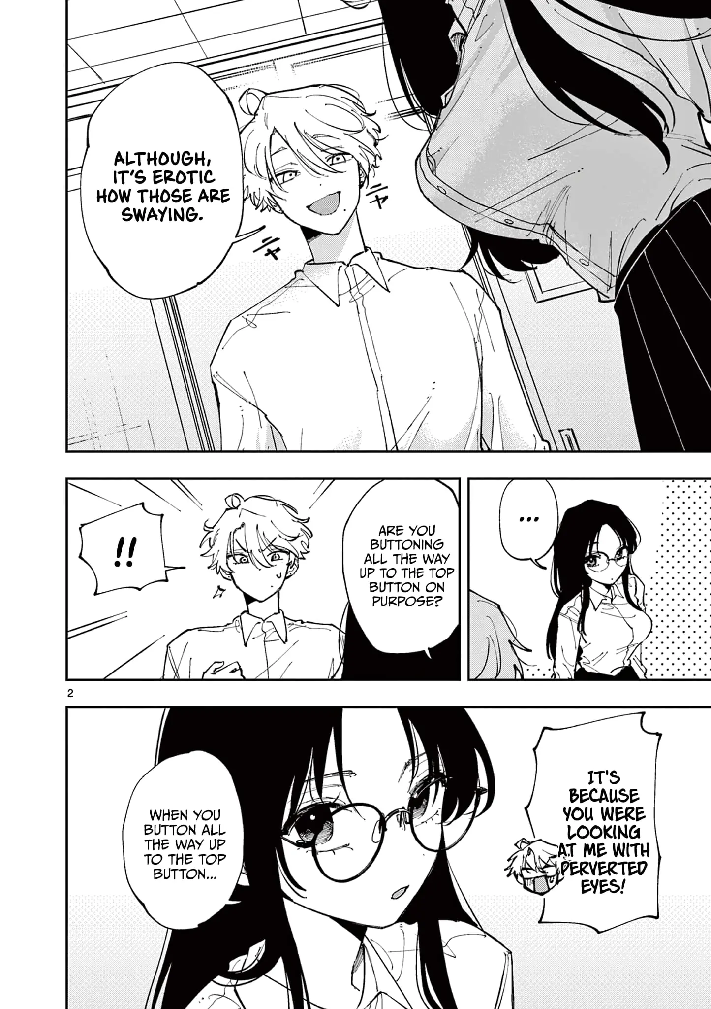 Tonari no Seki no Yatsu ga Souiu Me de Mitekuru - Chapter 2 - Page 2