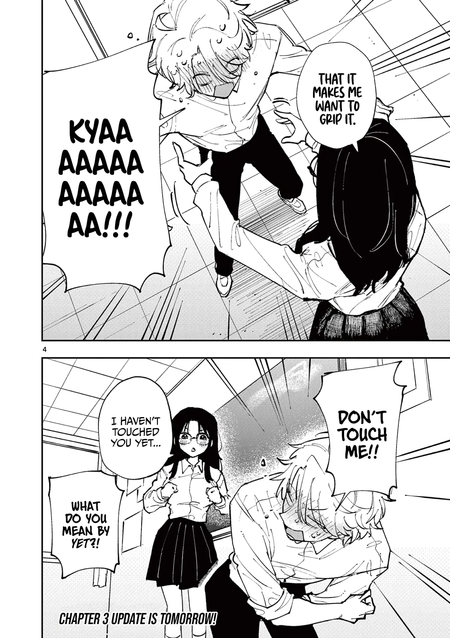 Tonari no Seki no Yatsu ga Souiu Me de Mitekuru - Chapter 2 - Page 4