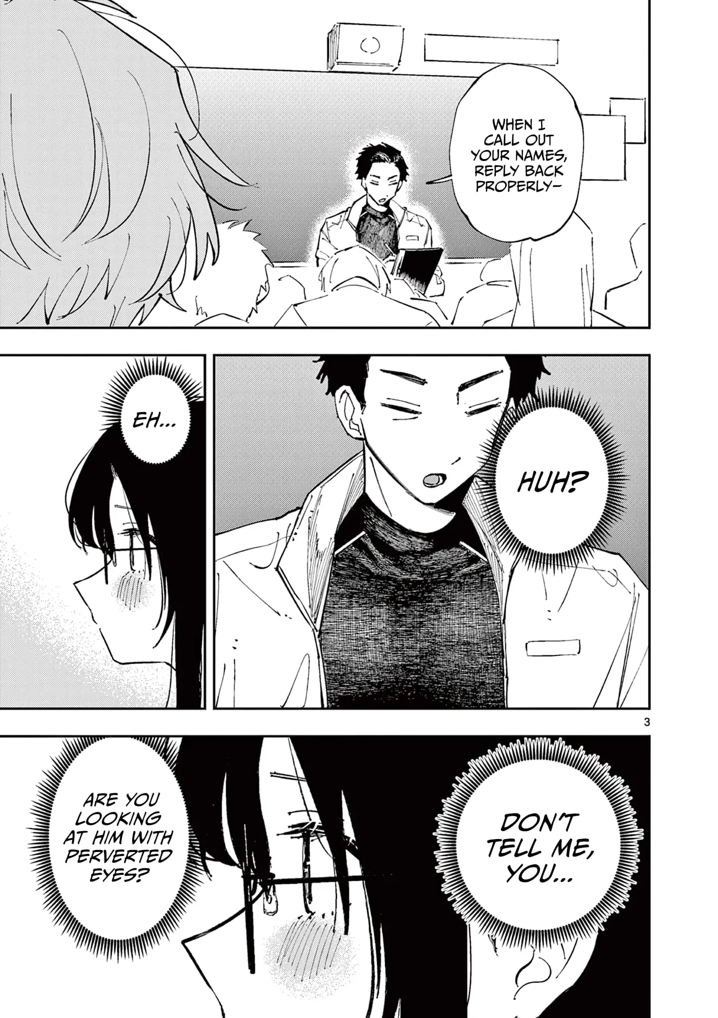 Tonari no Seki no Yatsu ga Souiu Me de Mitekuru - Chapter 3 - Page 3