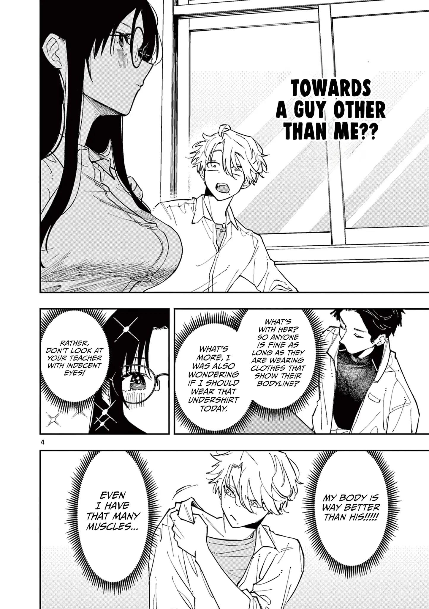 Tonari no Seki no Yatsu ga Souiu Me de Mitekuru - Chapter 3 - Page 4