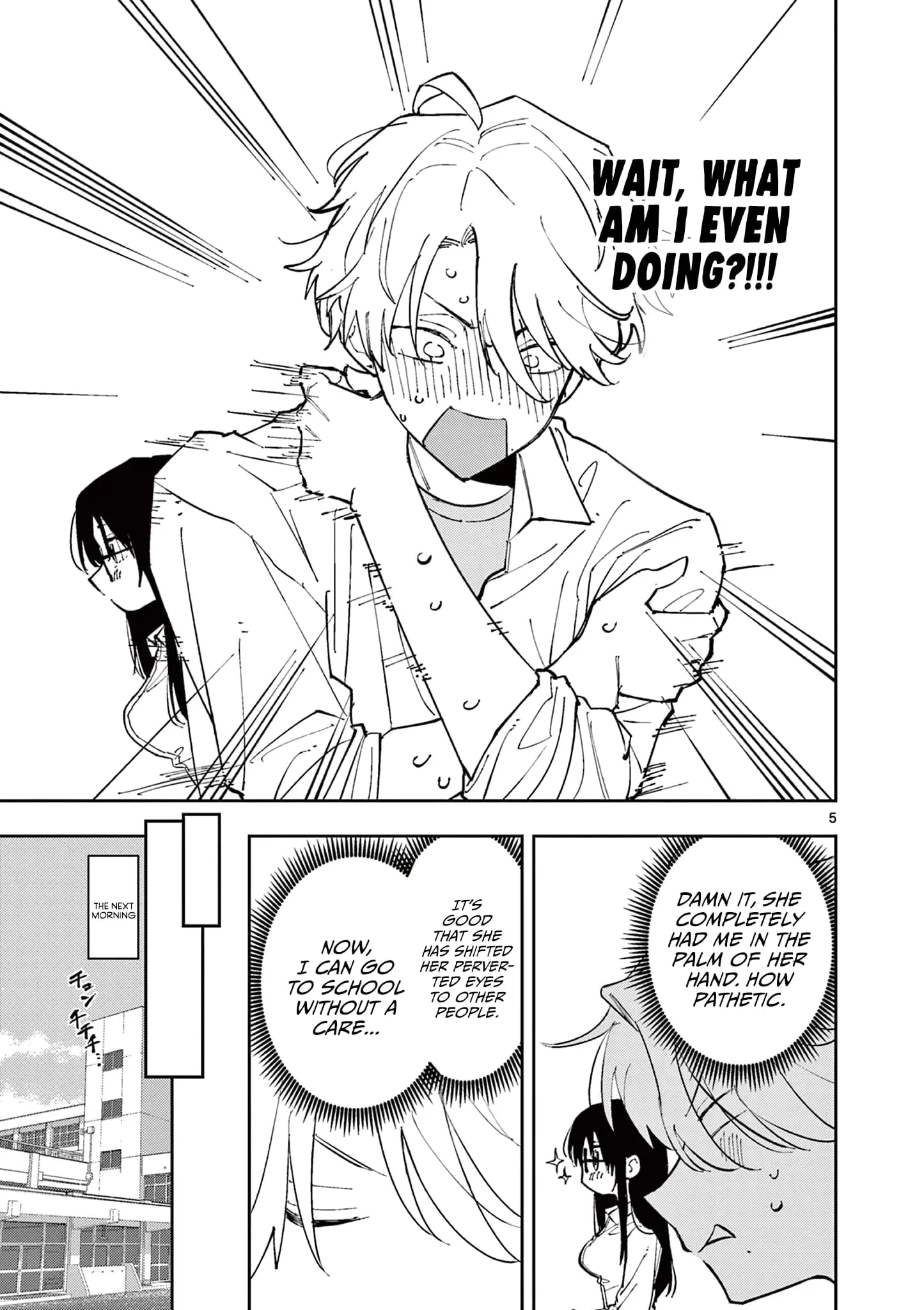 Tonari no Seki no Yatsu ga Souiu Me de Mitekuru - Chapter 3 - Page 5