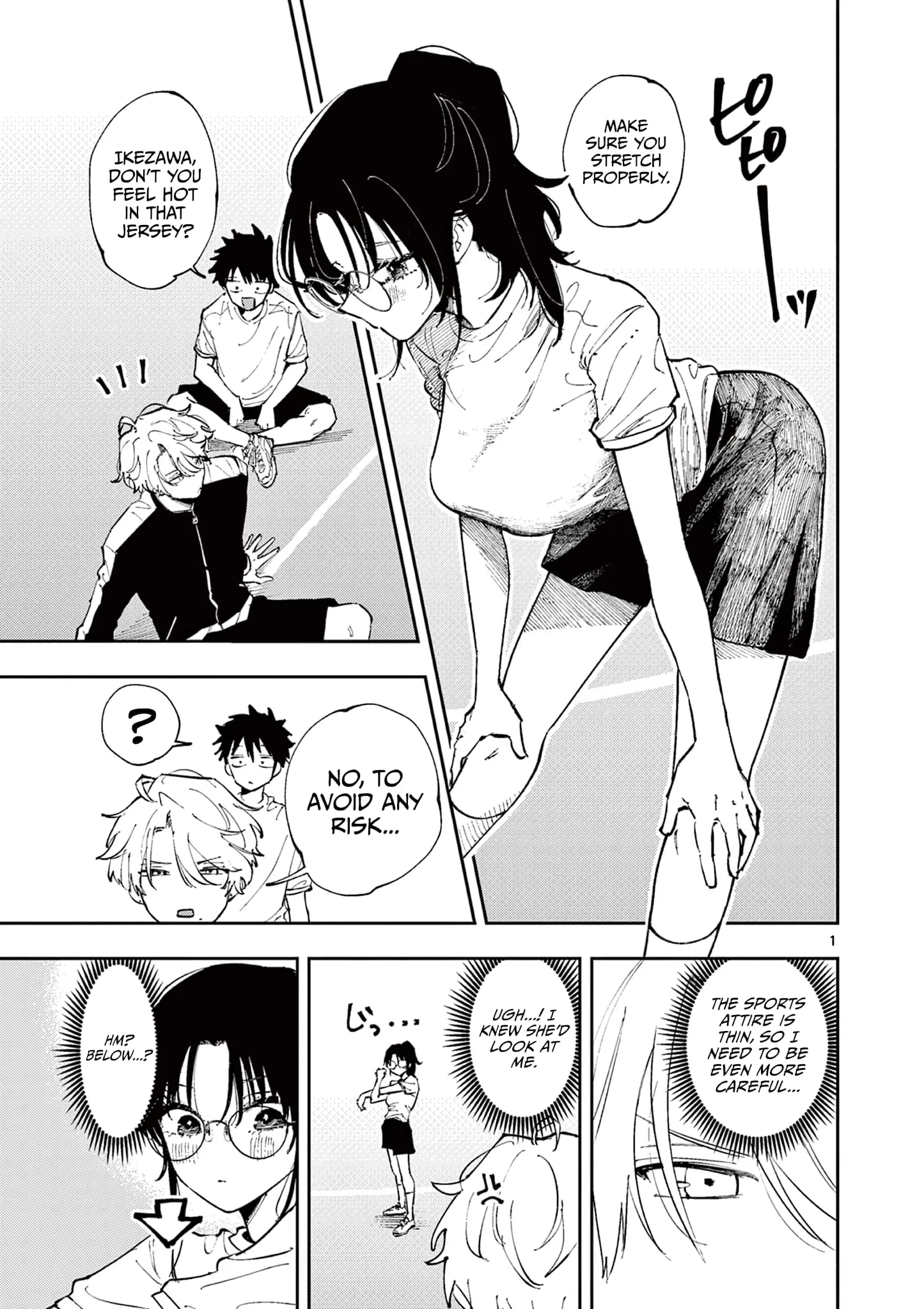 Tonari no Seki no Yatsu ga Souiu Me de Mitekuru - Chapter 4 - Page 1