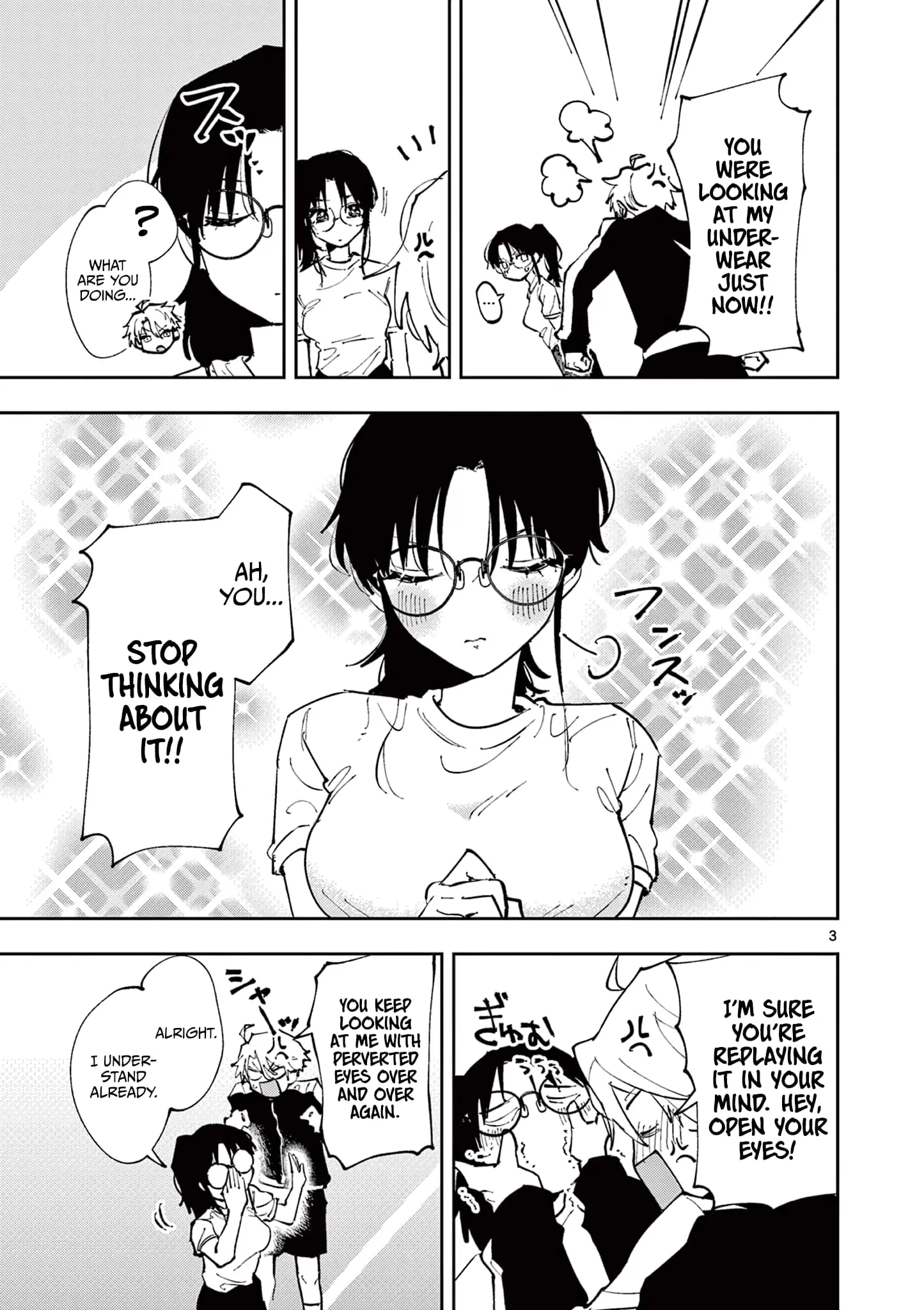 Tonari no Seki no Yatsu ga Souiu Me de Mitekuru - Chapter 4 - Page 3