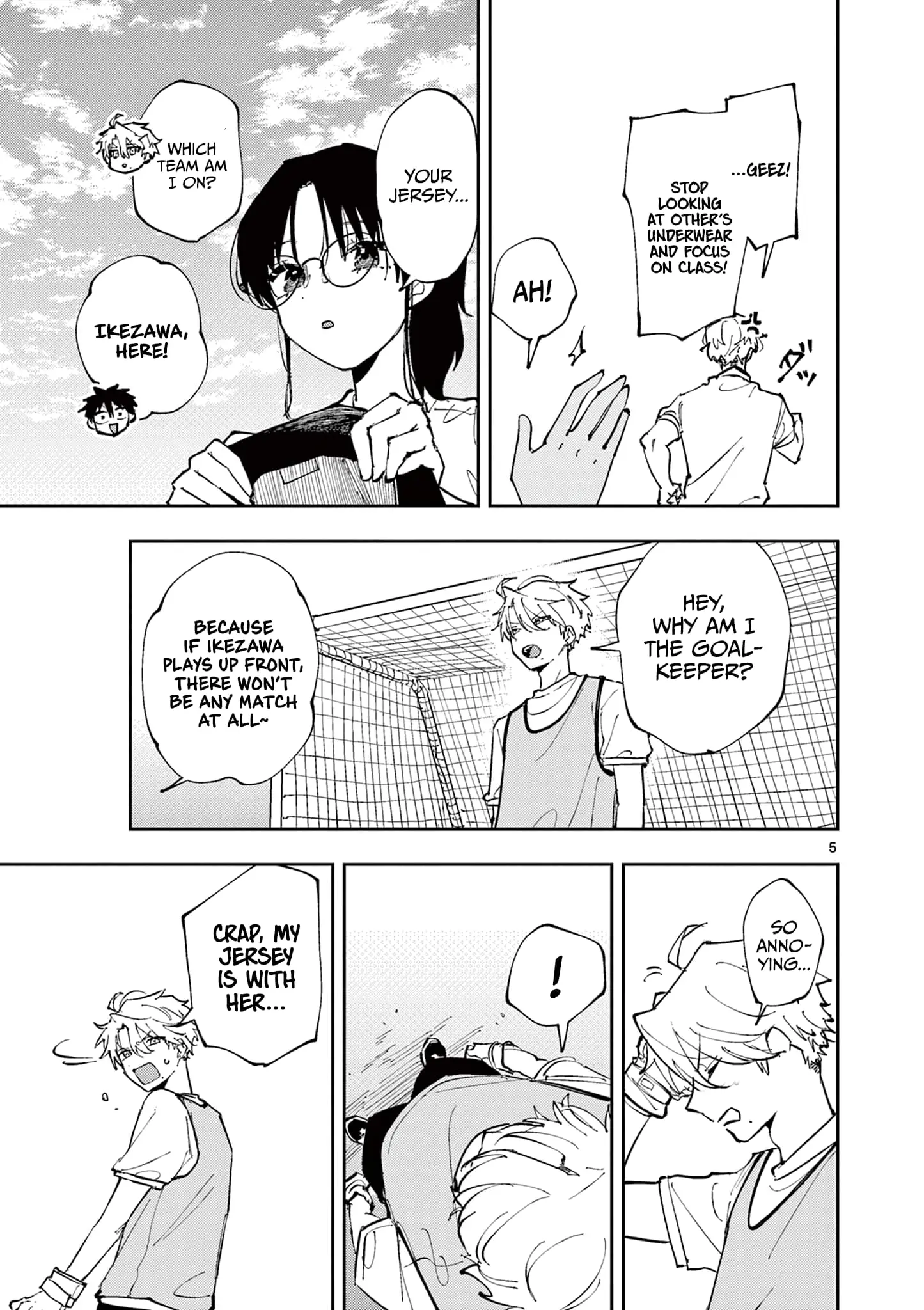 Tonari no Seki no Yatsu ga Souiu Me de Mitekuru - Chapter 4 - Page 5