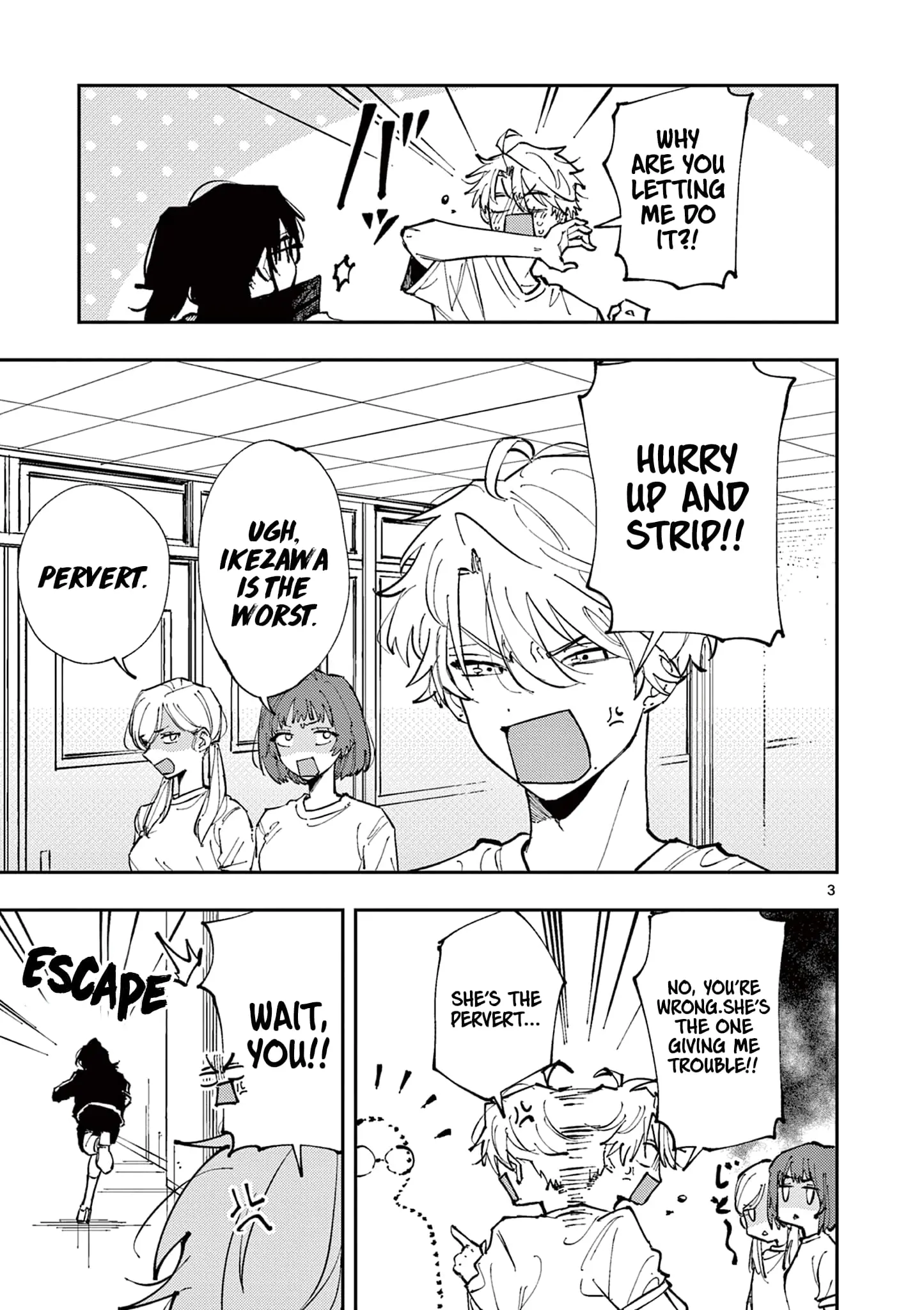Tonari no Seki no Yatsu ga Souiu Me de Mitekuru - Chapter 5 - Page 3