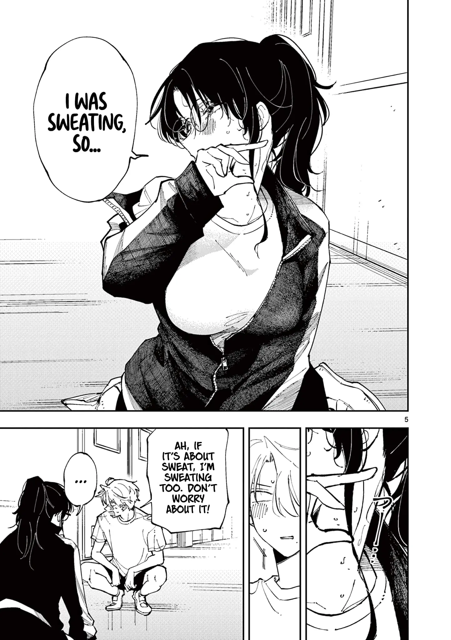 Tonari no Seki no Yatsu ga Souiu Me de Mitekuru - Chapter 5 - Page 5