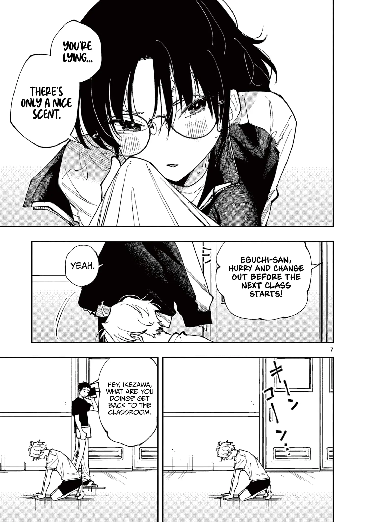 Tonari no Seki no Yatsu ga Souiu Me de Mitekuru - Chapter 5 - Page 7