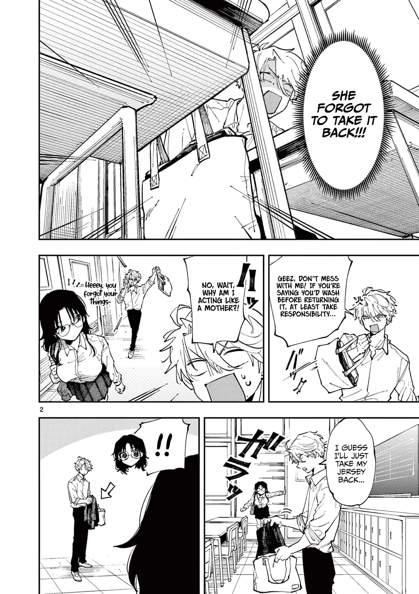 Tonari no Seki no Yatsu ga Souiu Me de Mitekuru - Chapter 6 - Page 2