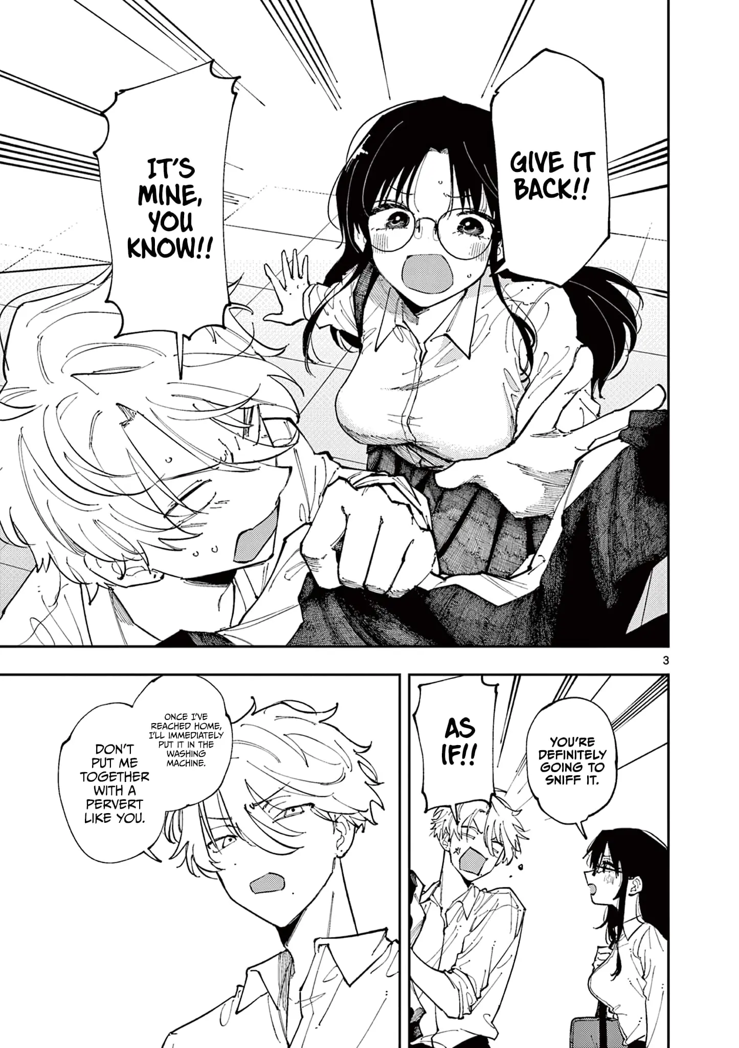 Tonari no Seki no Yatsu ga Souiu Me de Mitekuru - Chapter 6 - Page 3