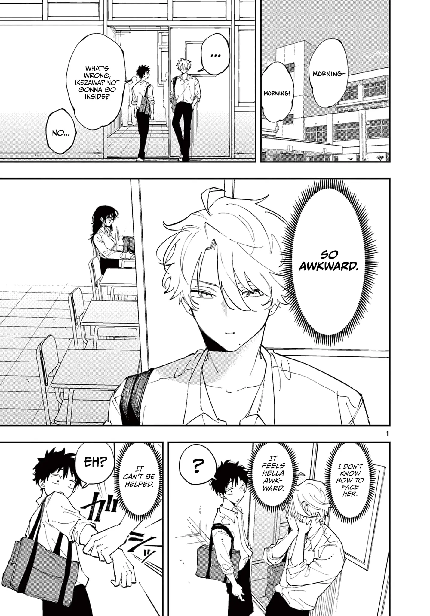 Tonari no Seki no Yatsu ga Souiu Me de Mitekuru - Chapter 7 - Page 1
