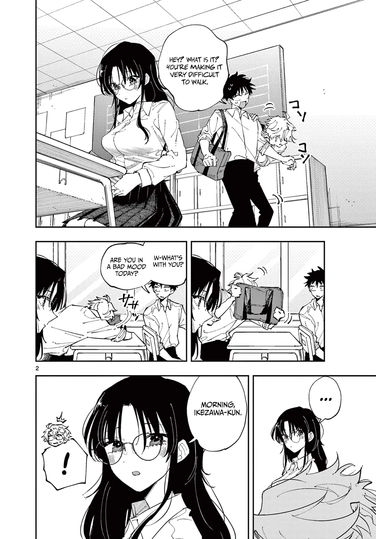 Tonari no Seki no Yatsu ga Souiu Me de Mitekuru - Chapter 7 - Page 2